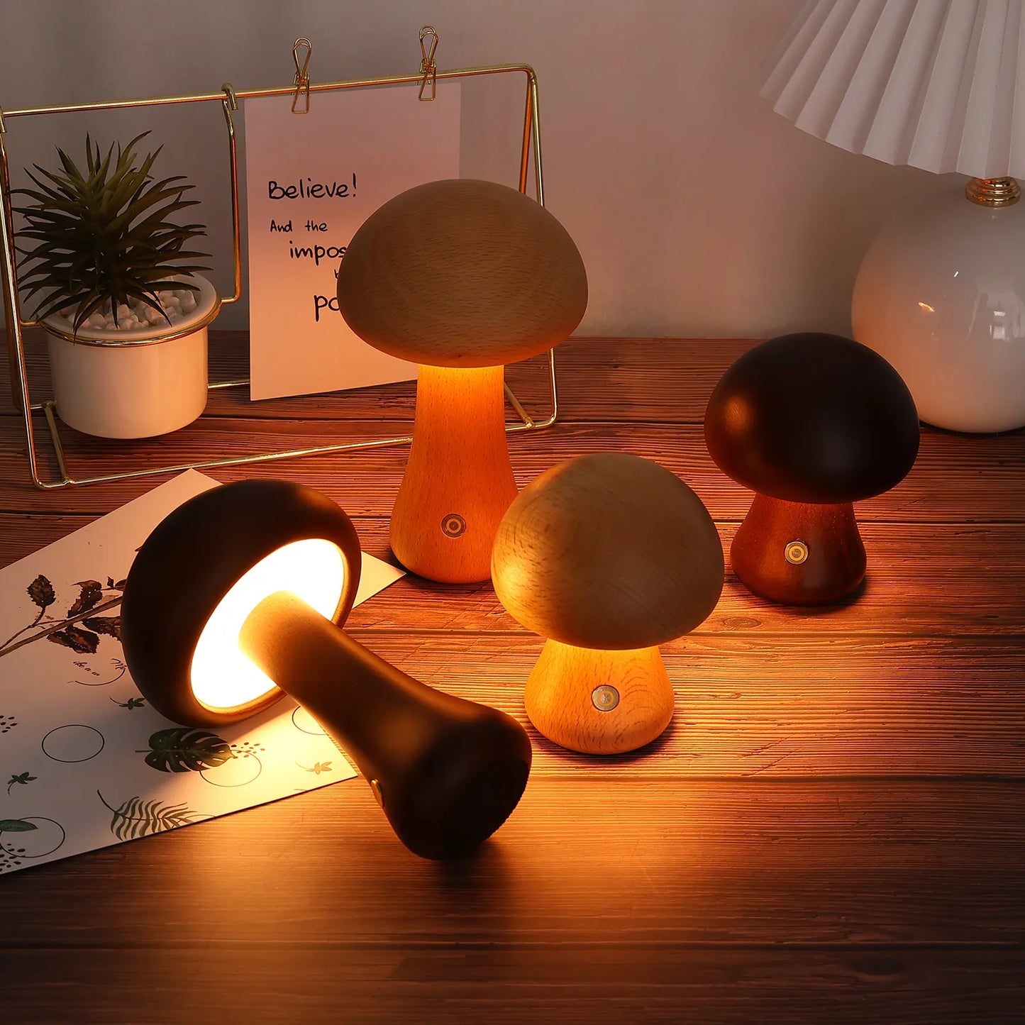 Glowshroom Bedside Lamp